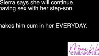 "I make my Stepson cum in me EVERYDAY" MILF Sierra Spunk confesses, - S3:E8