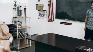 Slutty Chloe Cherry fucks her Chinese Teacher during Class- Psychoporn 色控