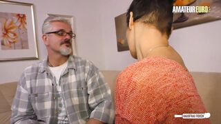 Slim Brunette Sabrina Cheats On Her Hubby With Her New Secret Lover - AMATEUR EURO