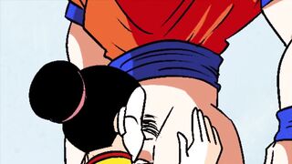 Milk gets hot for goku before the tournament | Dragon Ball Parody| Anime Hentai 1080p
