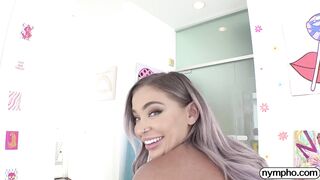 NYMPHO Hayley Davies needs to get dicked down