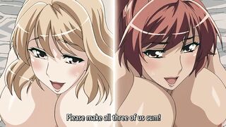 Threesome of Busty Women Like to Make Cosplay
