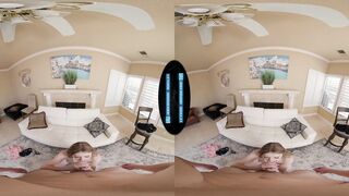 Your Petite Redhead Co-worker Sucks Your Dick & RIdes You - Myra Moans - LethalHardcoreVR