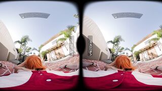VR Conk Sexy Redhead Chloe Surreal fucks hard In One Piece Nami VR Porn