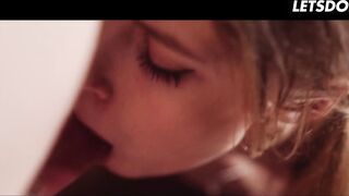 Skinny 19 Yo Waitress Casey Fucked By Big Old Cock At A Luxury Restaurant - LETSDOEIT
