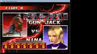 Submissive Tekken 3 Characters Give in to Nina's Feet.