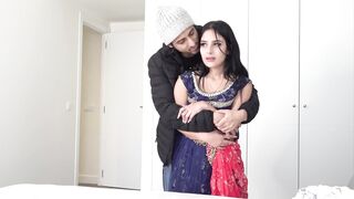 Cute Desi Teen Fucked Hard in Ass and Pussy by Bro in law