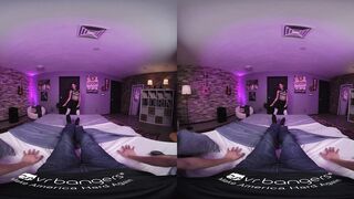 VR BANGERS Skinny Cheerleader Helps You With Boner And Gets Juicy Creampie VR Porn