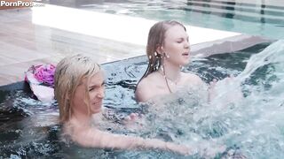 BFF SLEEPOVER! Teen Sluts Sneak Over Cocks To Share