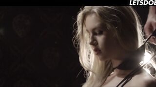 Small Tits Skinny Blondie Sensual Fucking With Her Lover - LETSDOEIT