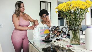 Mara looks for a technician for her computer and ends up fucking him when her husband is not there