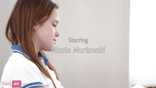 Nicole Murkovski - Flexible teen gets massaged and DP