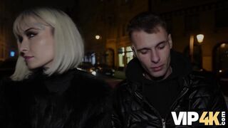 He can't resist the GOTH GIRL'S pussy. HUNT4K compilation