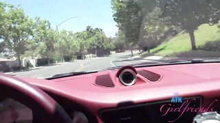 Vacation fun and a compilation of Mazy Myers sucking and fucking POV