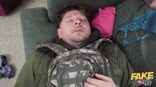 Fake Hostel two bored girls seduce a photojournalist tired from work but down for fucking