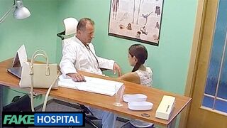 Desperate Russian Teen Rewards Doctor with Hard Sex - Fake Hospital