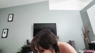 Hot Brunette Goth School Babe Uses You and your Cock to Get Back at Her Man - Amiee Cambridge