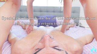 Bubble Booty Blonde with Glasses Katie Kush in TWERKNADO