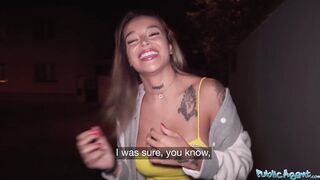 Public Agent Thick big ass Latina slides it on a big dick