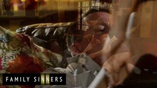 FAMILY SINNERS - Pretty Brunette Gets Caught Masturbating By Her Stepfather To His Own Sex Videos