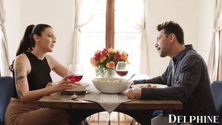 Delphine Films- Brunette Babe Charlotte Sins Cheats On Her Husband With Her Ex Boyfriend