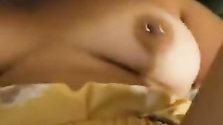 Young Ebony Teen Takes White Dick