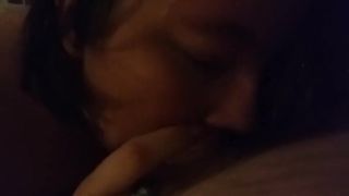 Submissive Ex-Girlfriend Instructed to Blow Chubby Stranger - Free use GF