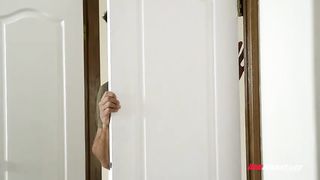 Naughty sister gets a big dick inside her