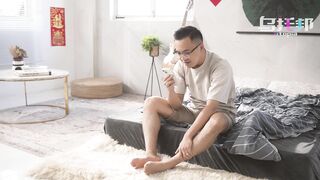 Spending new year with sexy asian slut- Psychoporn