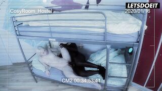 Big Booty Blondie Nikki Hill Gets Her Wet Cunt Fucked by BBC - HORNY HOSTEL