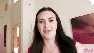Busty Babe Lindsay Lee Moans Receiving BBC Anal Pounding
