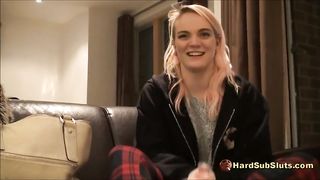 Brit Submissive Livened up Ready for Rough Sex