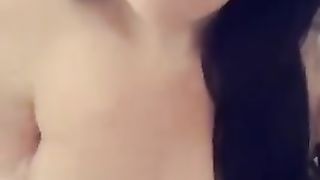 Slutty Submissive Kitten on her Knees Sedpucing Master with Dirty Talk