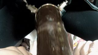 SUBMISSIVE HUSBAND- Huge Strapon