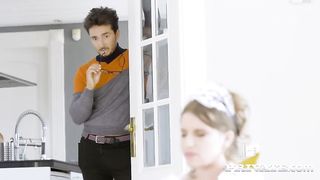 PRIVATE com - Hot Maid 4 hire! Busty Alice Wayne Gets Her Boss' Cock!