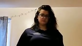 Fat Submissive Teen Undressing