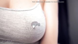 Got Milk? Milk Leaking Through Shirt (simulated)