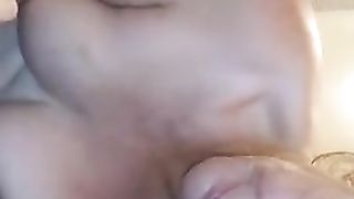 Kimothy being Serviced by Beautiful White Iowa Submissive, she Loves my BBC