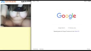 Omegle Submissive Girl with Hairbrush