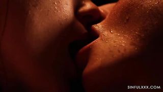 Provocative & sensual lesbian love