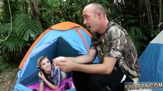 Maid fucks boss's daughter and angry dad Backwoods Bartering