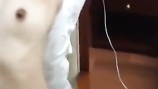 Chinese Girl Strapped to a Chair, BDSM Pleasure