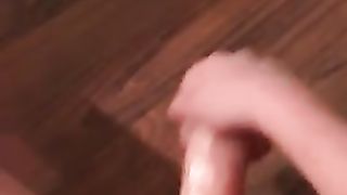 Horny Girl Takes on Big Dildo