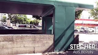 TATJANA YOUNG Picked up on Street & Fucked Hard in City Park! Berlin Banger