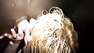 Submissive Blonde Pixie has Fun with many Hung Cocks at the Gloryhole