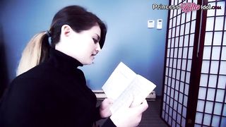 RELIGIOUS POV SEX FUCKING BLOWJOB CUM IN MOUTH SWALLOW ELLIE IDOL