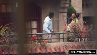 KELLY MADISON - Ebony BBW Maserati Cheats for White Dick