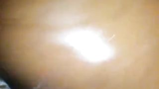 EBONY SUBMISSIVE HOOD THOT PUSSY CREAMY WHILE BOYFRIEND THINKS SHE AT a WOR