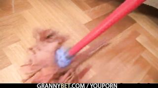 Mature housemaid gets her pussy filled with cock