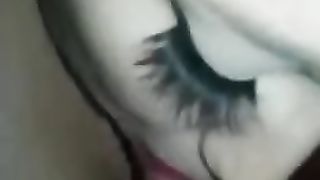 Submissive BBW Teen Sucks and Drains a Strangers Cock Dry.